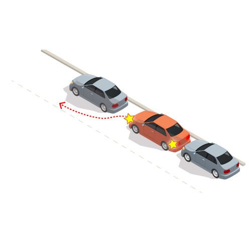 Выезд из припаркованного места, Сергей Кокшаев