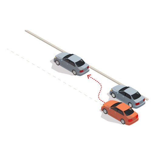 Параллельная парковка передним ходом, Сергей кокшаев
