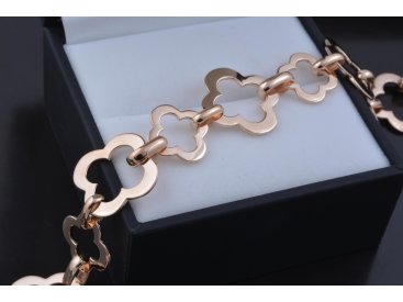 Браслет із чотирилистих квіток у стилі Van Cleef & Arpels - Купити