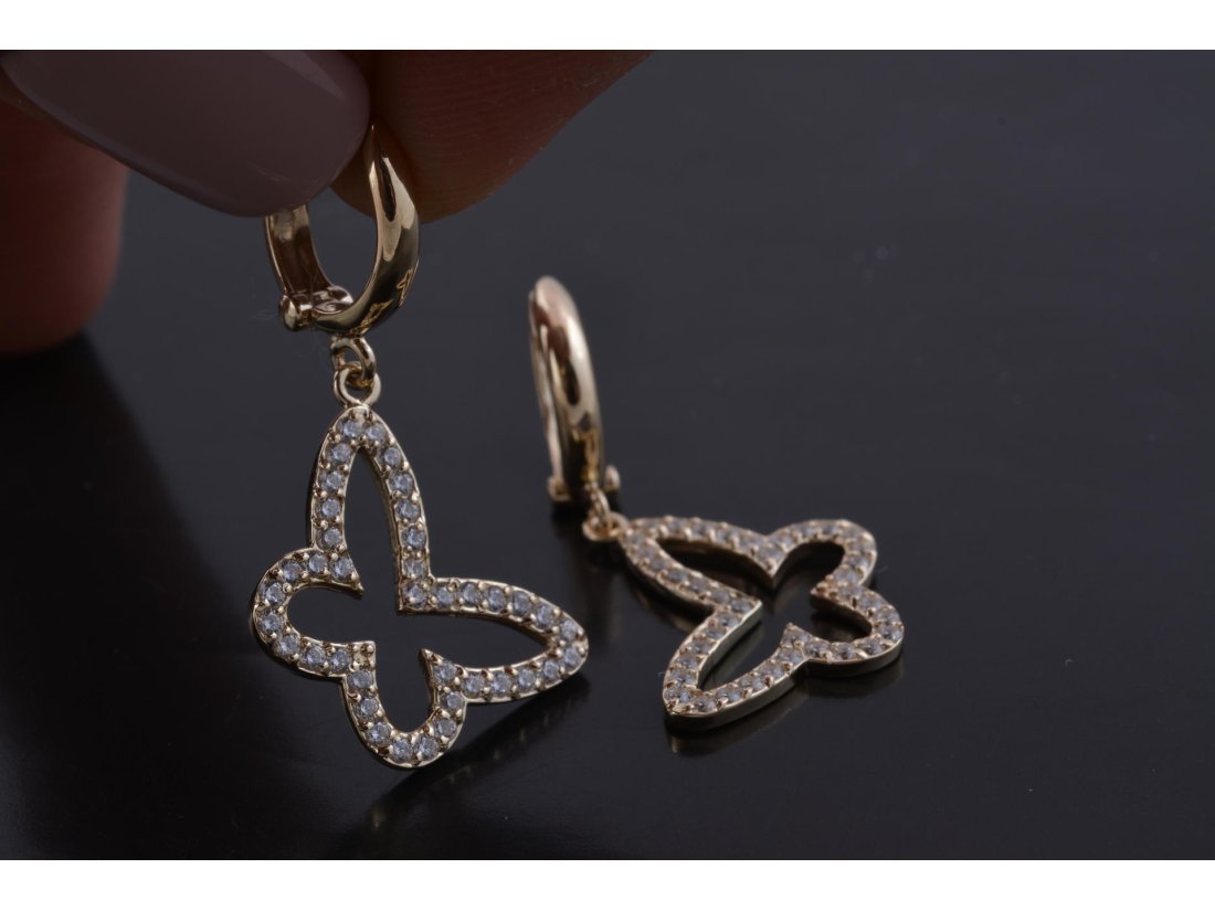 Сережки "Метелики"