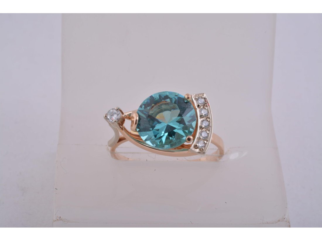 Каблучка (камінь зелений кварц)