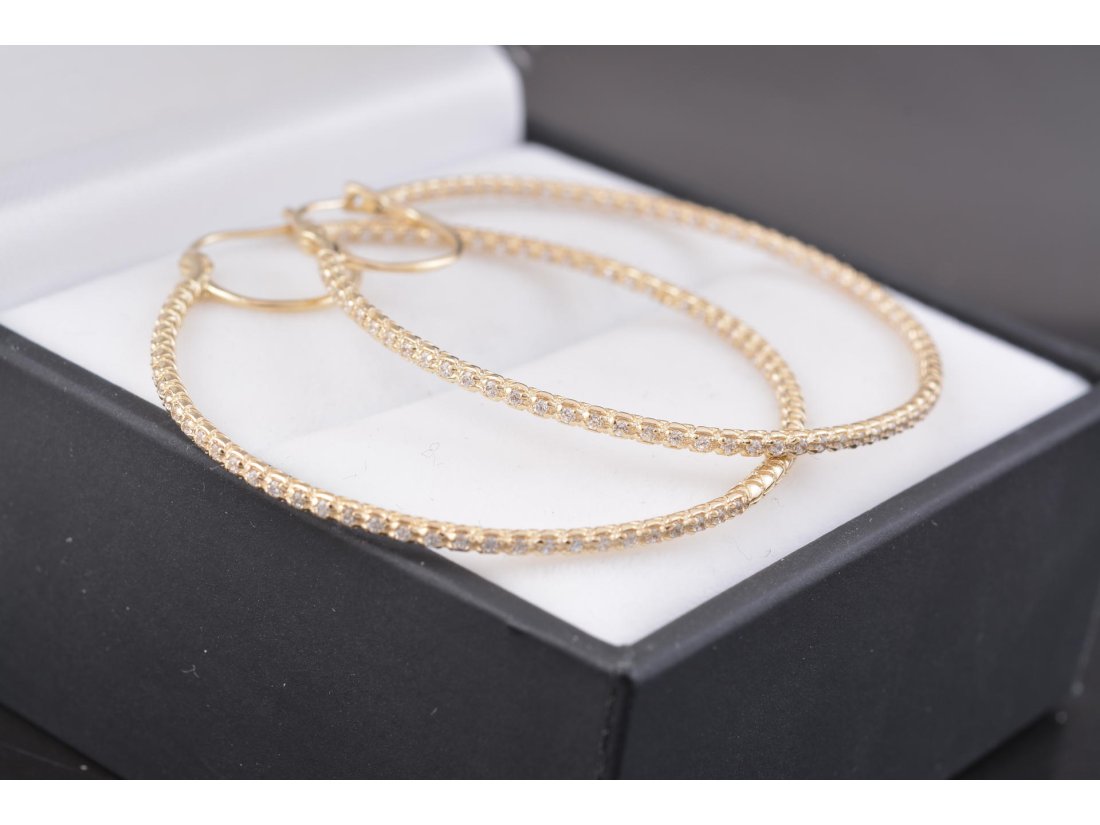 Сережки "Каблучки"