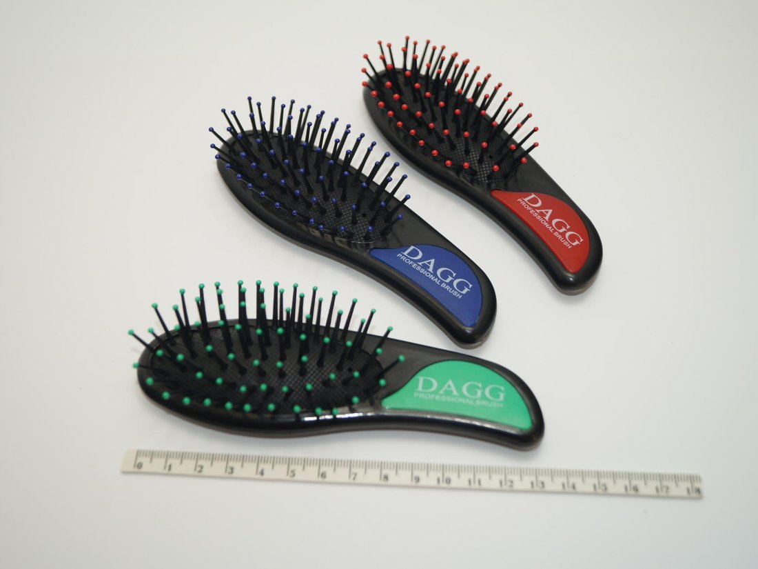 Щітка масажна для волосся &quot;DAGG&quot; 8580N - Кристалік