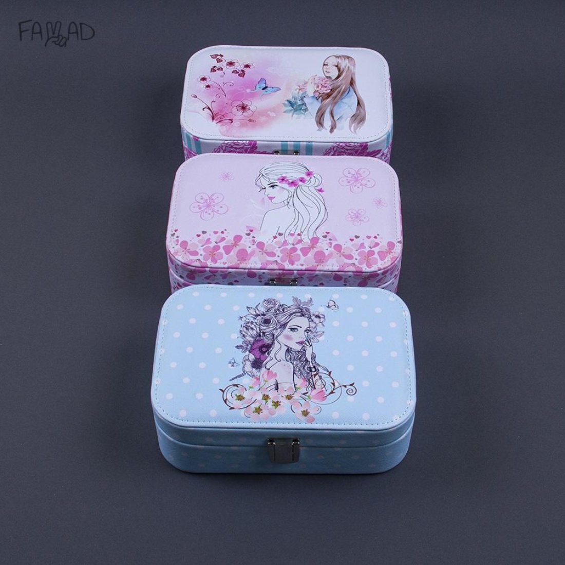 Шкатулочка с девушкой для украшений оптом, фото 9