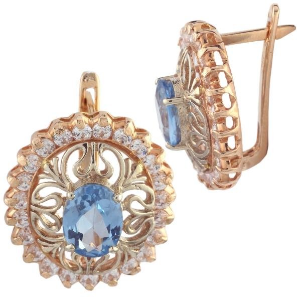 Сережки ажурні