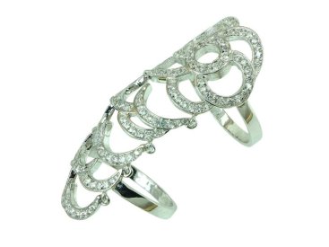 Жіноча каблучка на дві фаланги - Фото Жіноча каблучка на дві фаланги - Купити