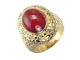 Каблучка з гранатом - Купити