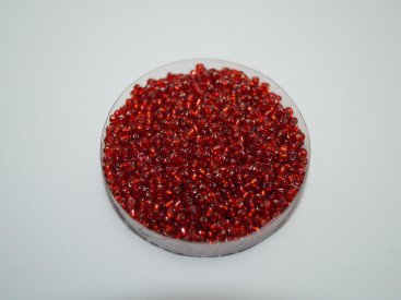 Бісер Дрібний Китайський. 450 г. №12/25 Червоний. - Купити