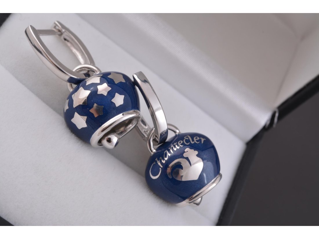 Сережки у стилі Chantecler, срібло - Купити