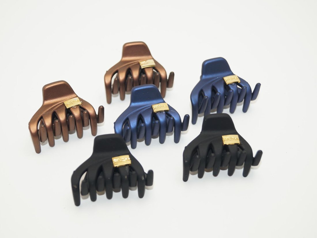 Краби для волосся. Матові 4 см.