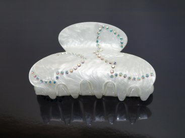 Краби для волосся. Французький пластик. 8.5 см. - Купити