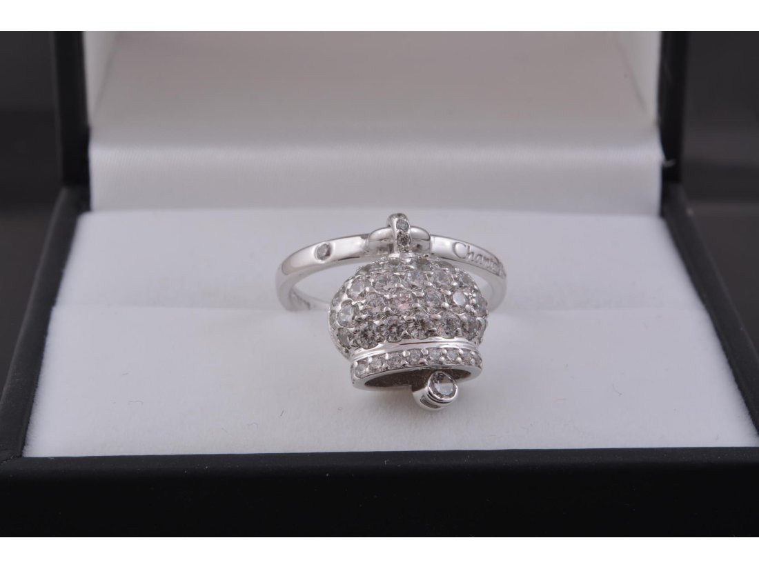 Каблучка з дзвіночком, жовте золото