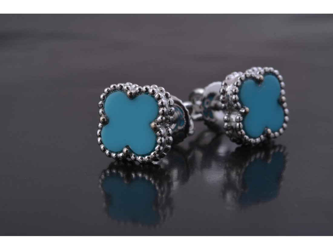 Сережки у стилі Van Cleef