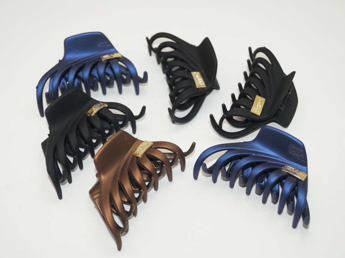 Краби для волосся. Матові 9 см.