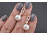 Сережки з перлами