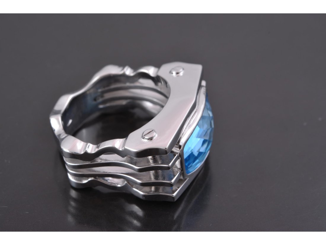 Чоловічий срібний перстень - Купити