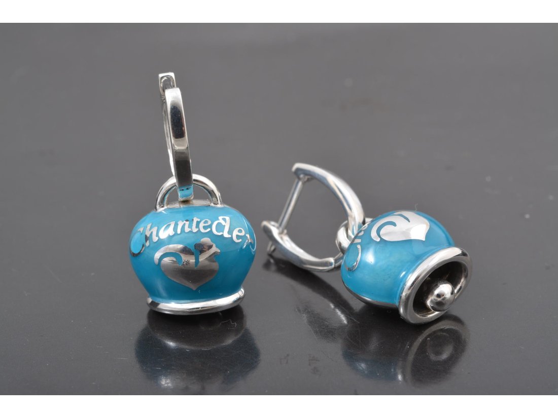 Сережки у стилі Chantecler, срібло - Купити