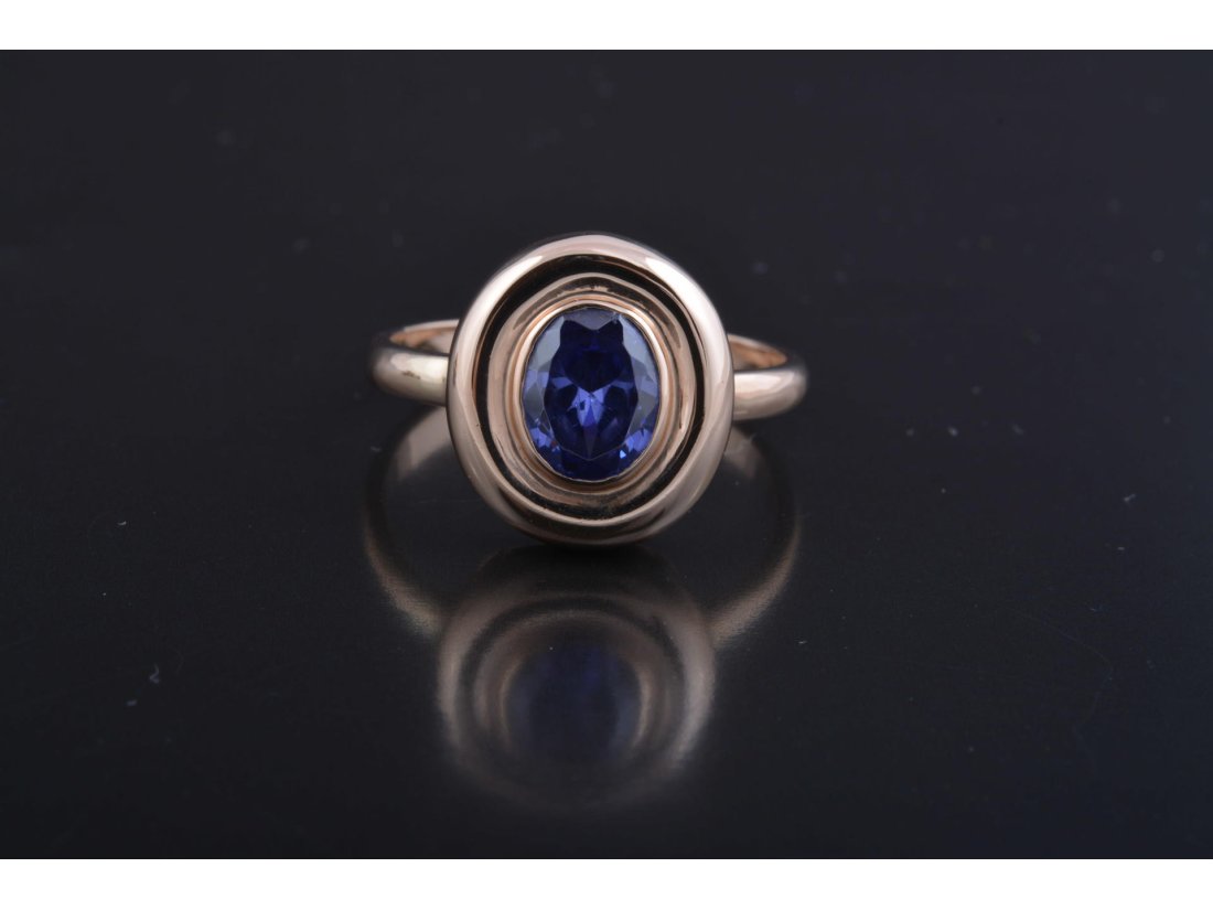 Гарнітур. Сережки та каблучка &quot;Овал&quot; - Багира