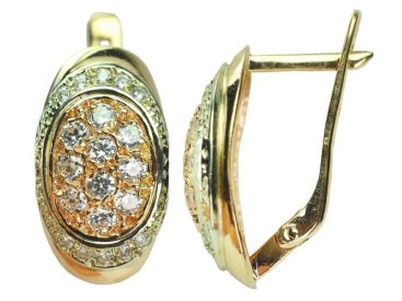 Сережки з камінням - Фото Сережки з камінням - Купити