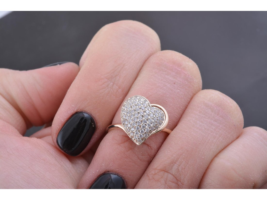 Каблучка жіноча "Серце"