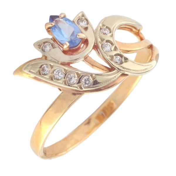 Жіноча каблучка &quot;Тюльпан&quot;