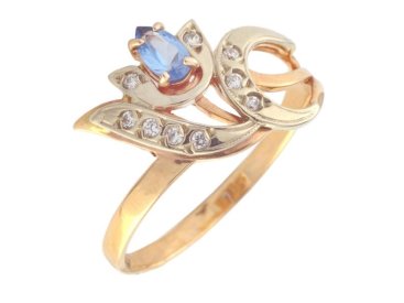 Жіноча каблучка &quot;Тюльпан&quot; - Купити