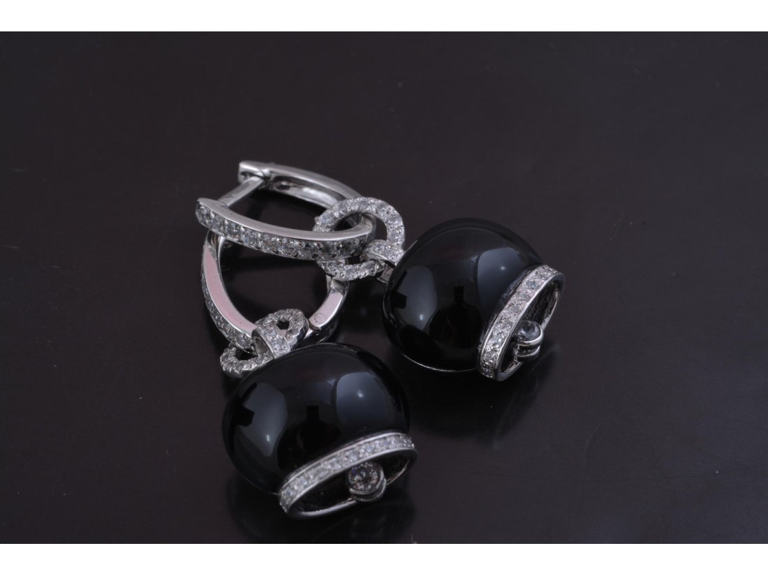 Сережки-дзвіночки у стилі Chantecler, срібло - Купити