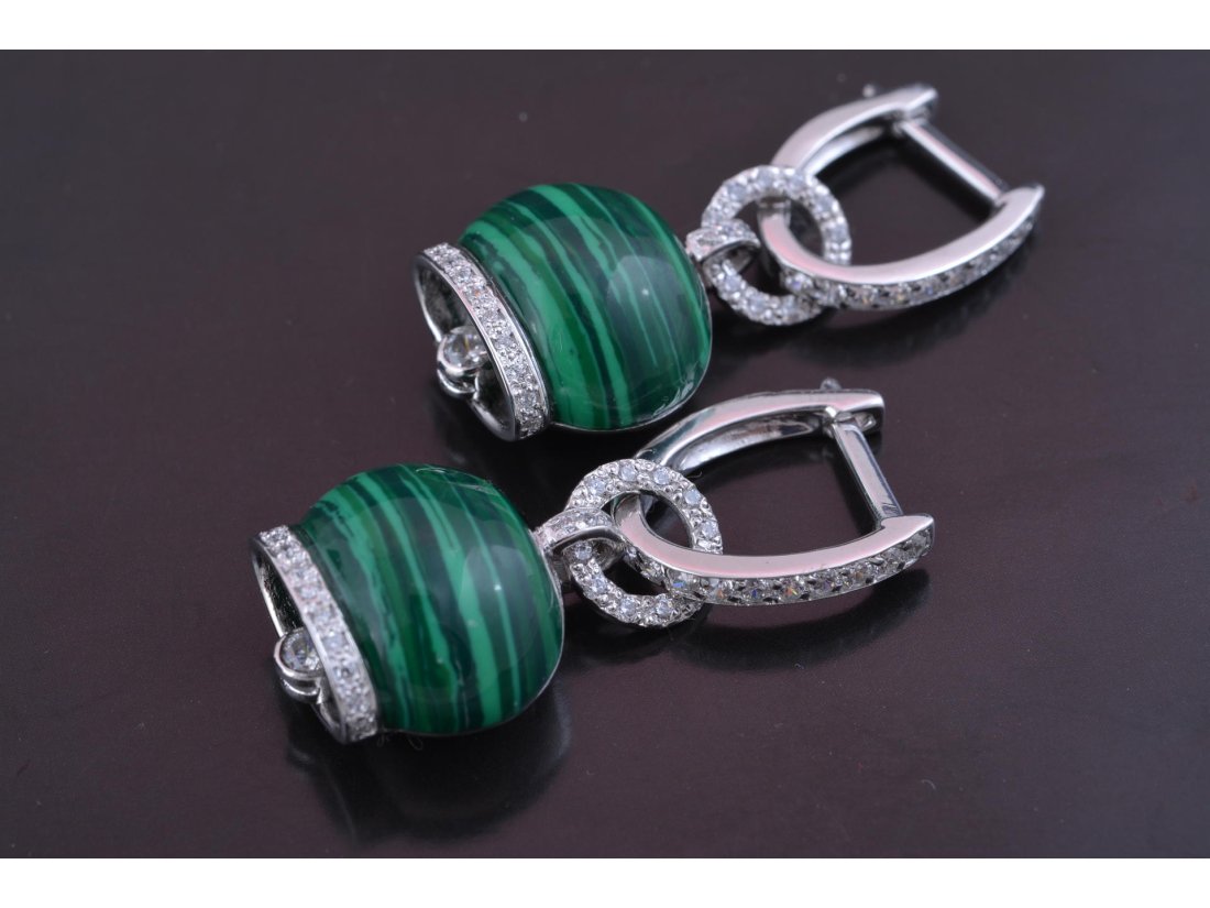 Сережки-дзвіночки у стилі Chantecler, срібло