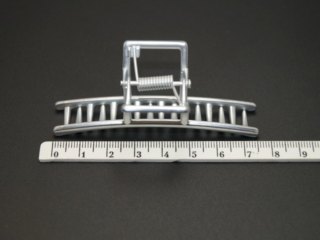 Металеві краби для волосся. 7.5 см. - Кристалік