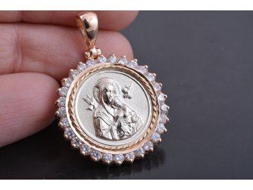 Підвіс &quot;Мадонна&quot; із камінням - Купити