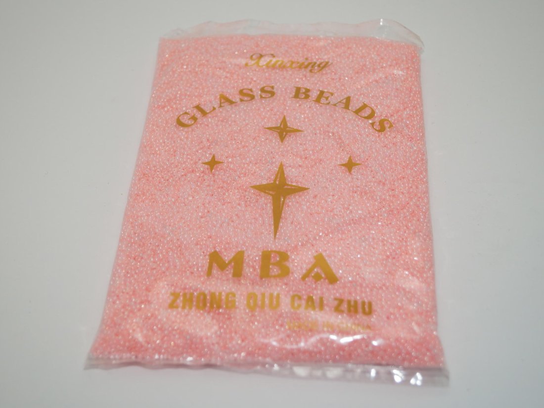 Бісер Дрібний Китайський . 450 г. №12/145 Рожевий - Кристалік