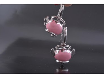 Сережки дзвіночки у стилі Chantecler, срібло - Купити