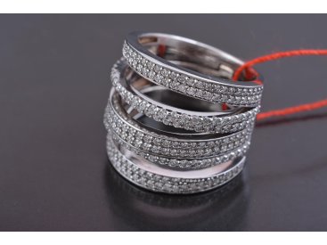 Каблучка з діамантами - Купити