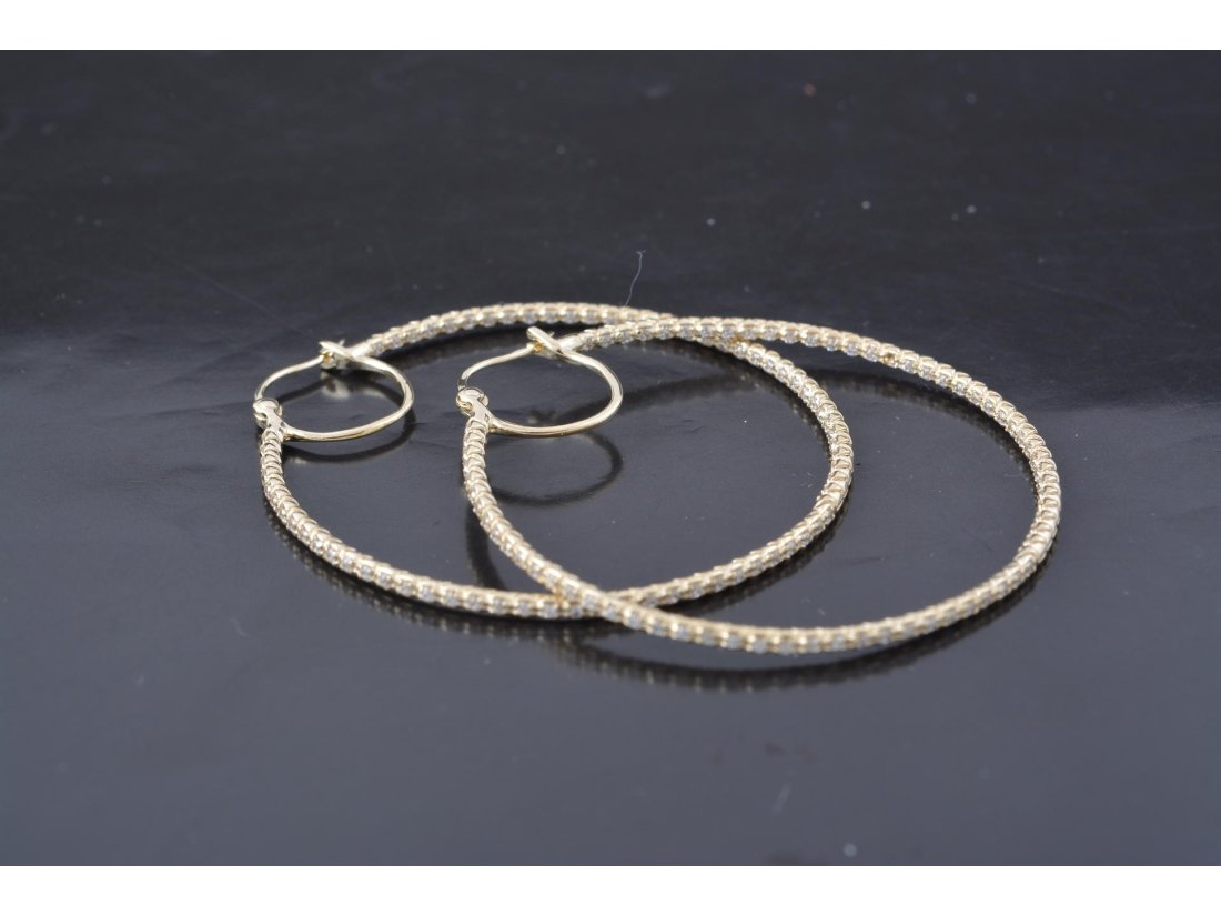 Сережки "Каблучки"