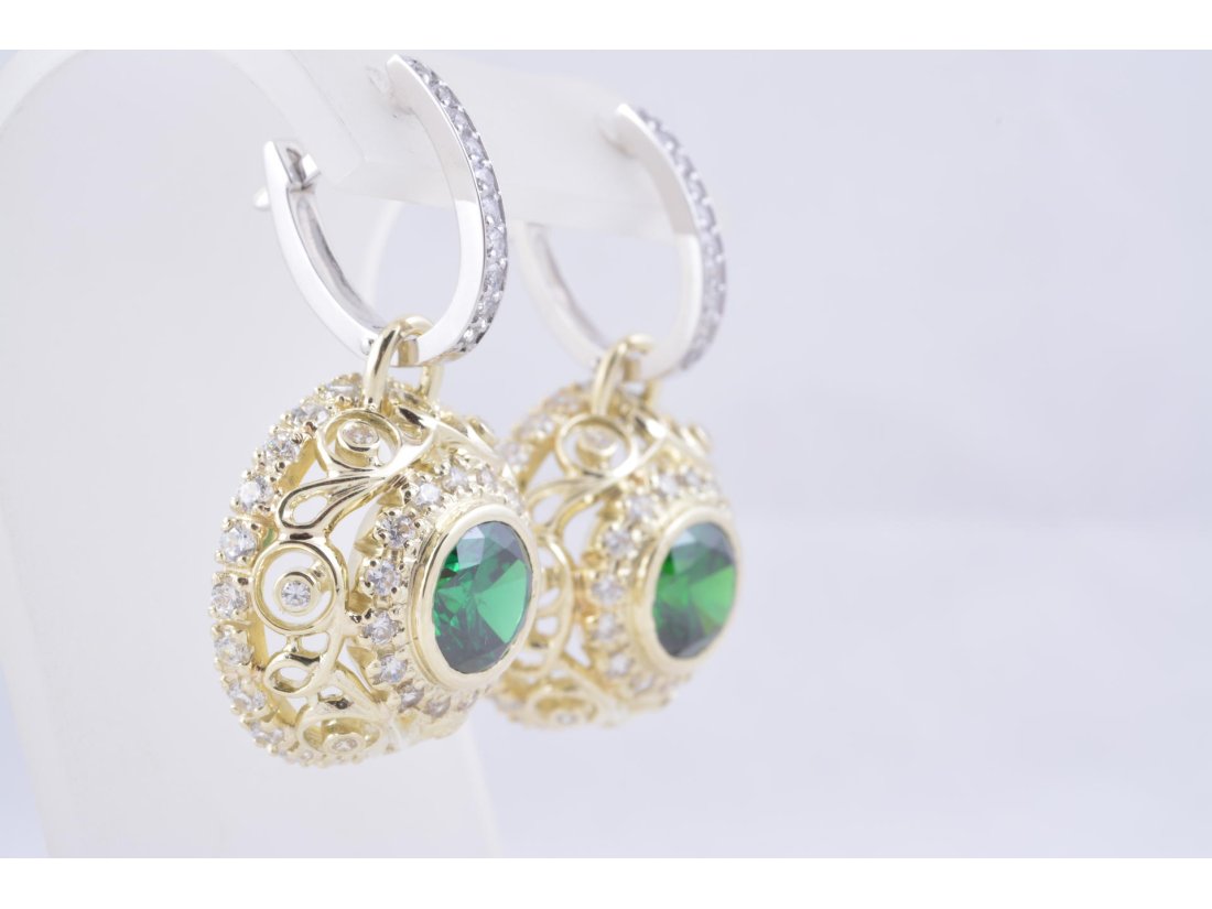 Сережки вечірні (східний стиль) - Багира