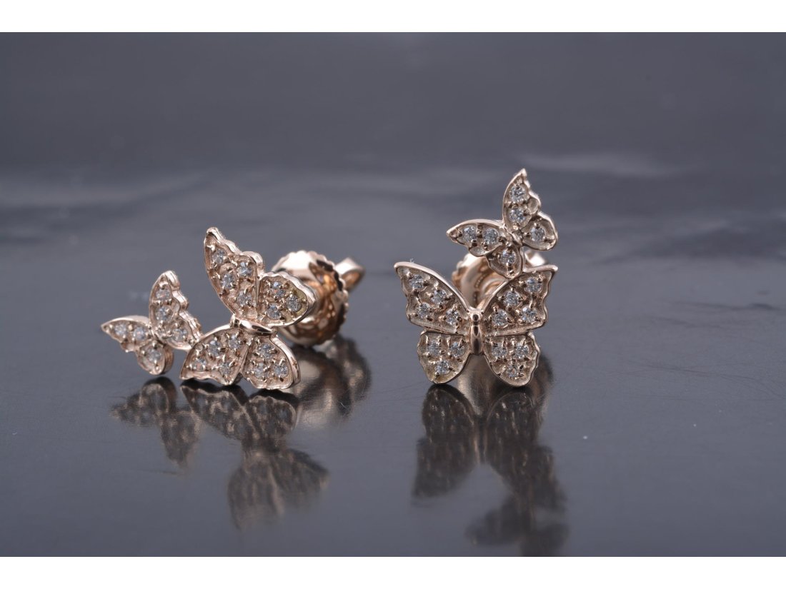 Сережки "Метелики"