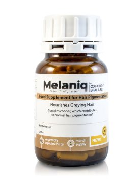 Молекулярний комплекс проти посивіння волосся Melaniq®, 90 капсул - Купити