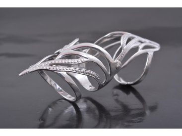 Жіноча каблучка на дві фаланги - Купити