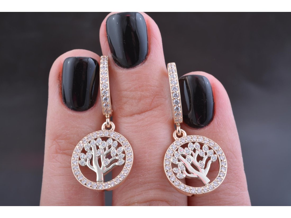Сережки "Дерево життя" - Купити