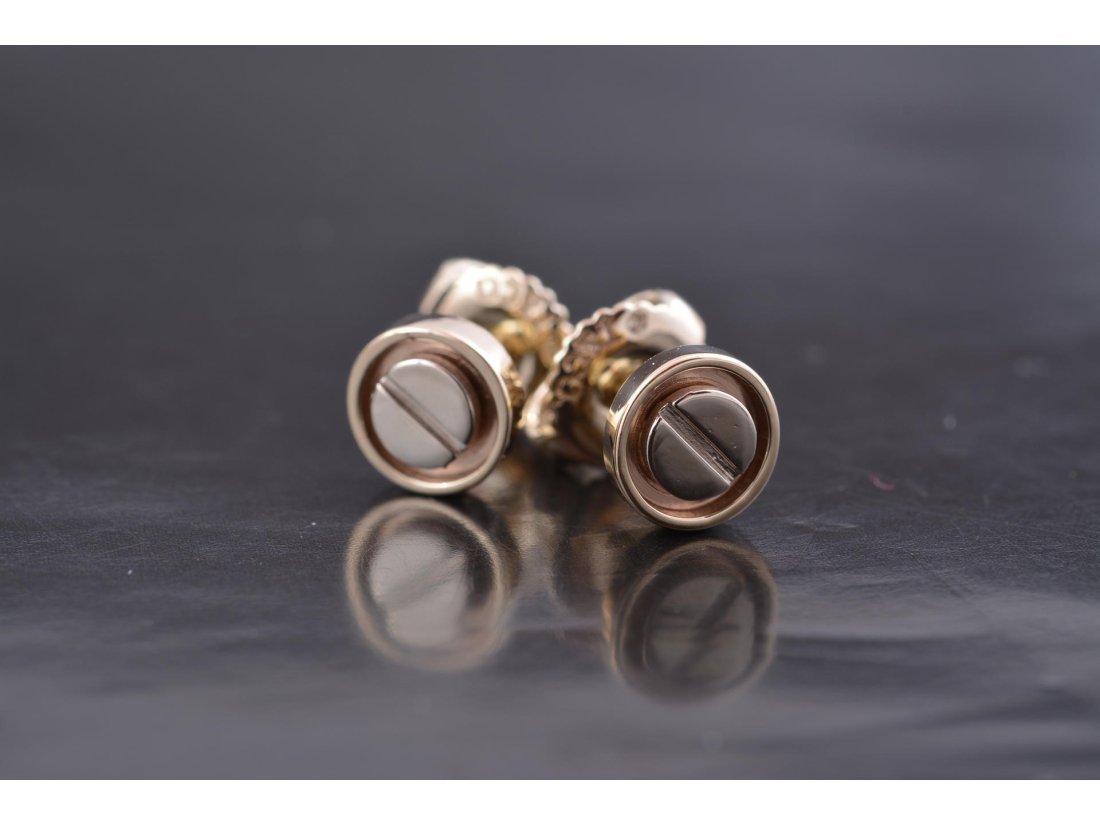 Сережки "Болти" - Багира