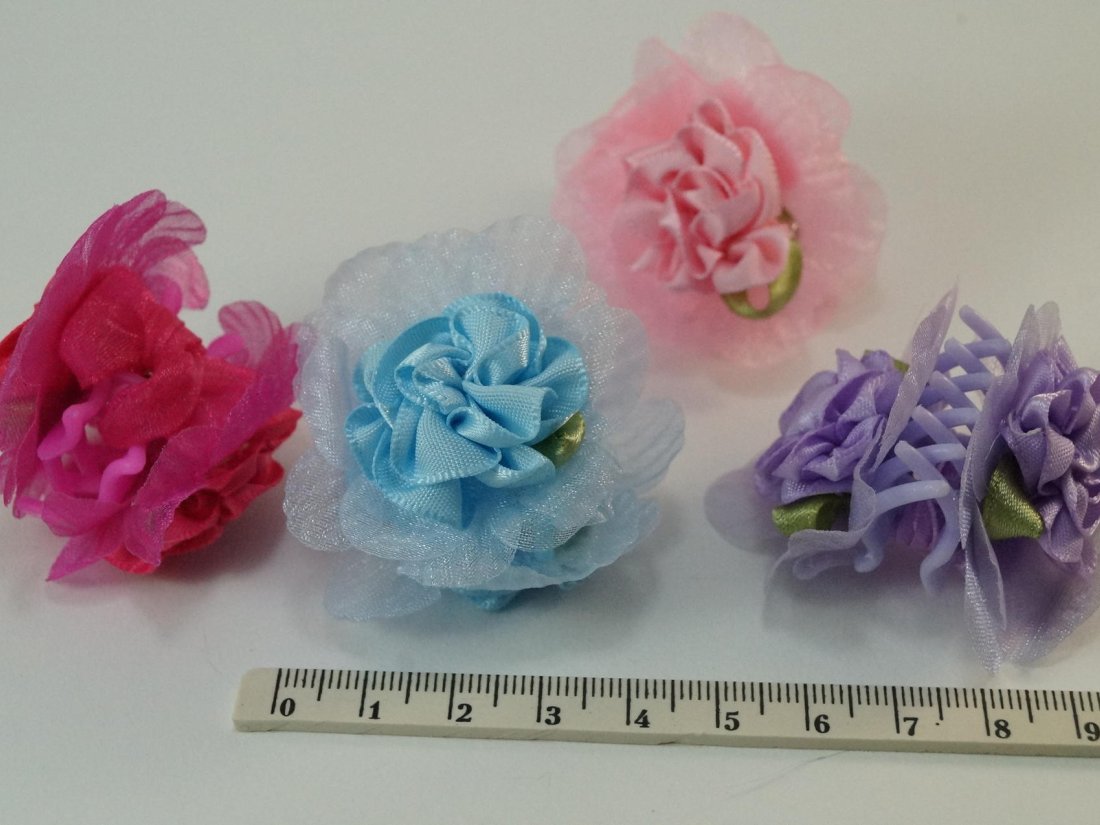 Дитячі крабики для волосся. 3.5 см. - Кристалік