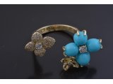 Каблучка в стилі Chaumet з бірюзою - Багира