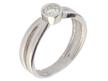 Жіноча каблучка з діамантом - Купити