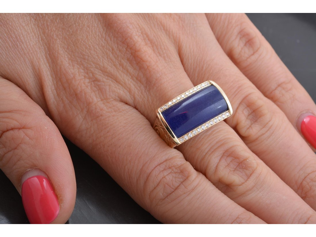 Каблучка з діамантами