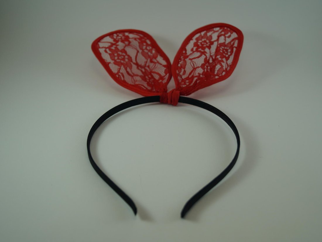 Обруч з вушками. - Кристалік