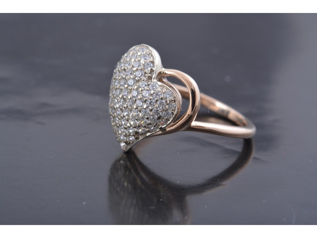 Каблучка жіноча "Серце" - Багира