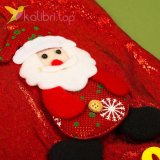 Сапожок для подарков большой с Дедом Морозом 1, оптом фото 2