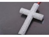 Підвіс Хрест з розсипом каміння