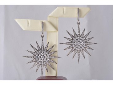 Сережки срібні у стилі Bochic - Купити