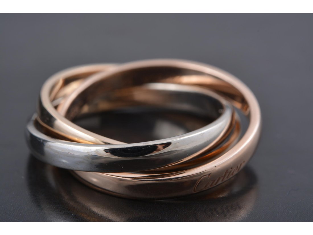 Жіноча каблучка-трійка